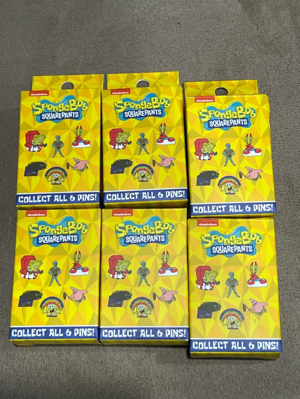 Nickelodeon Spongebob Squarepants Collectible Mystery Pin